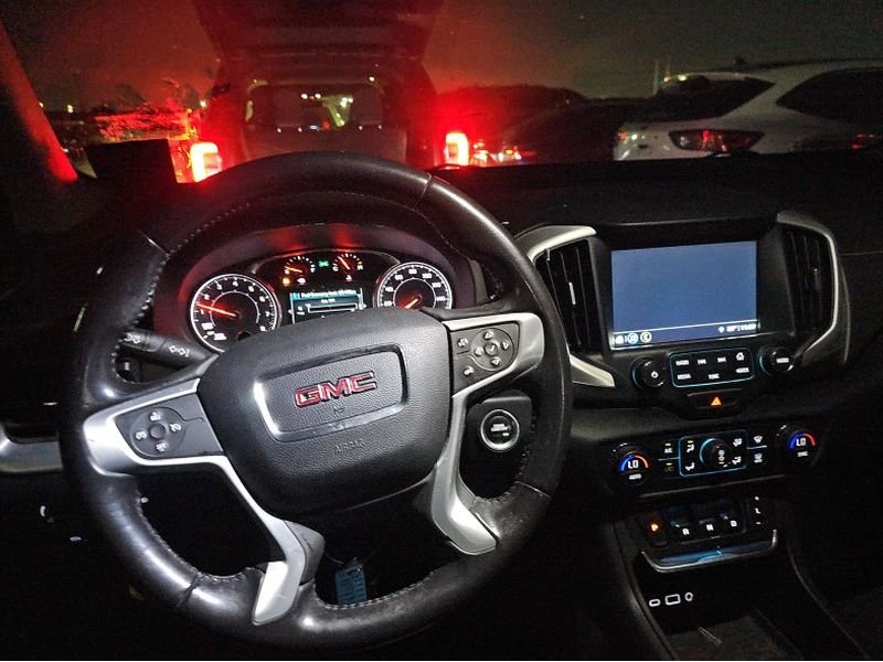 Used 2018 Blue Steel Metallic GMC SLT image 26