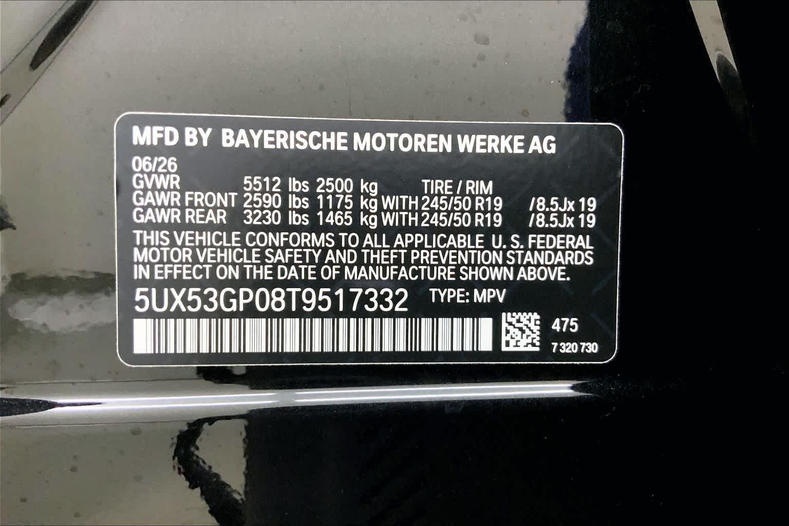 New 2026 Black Sapphire Metallic BMW 30 xDrive image 21