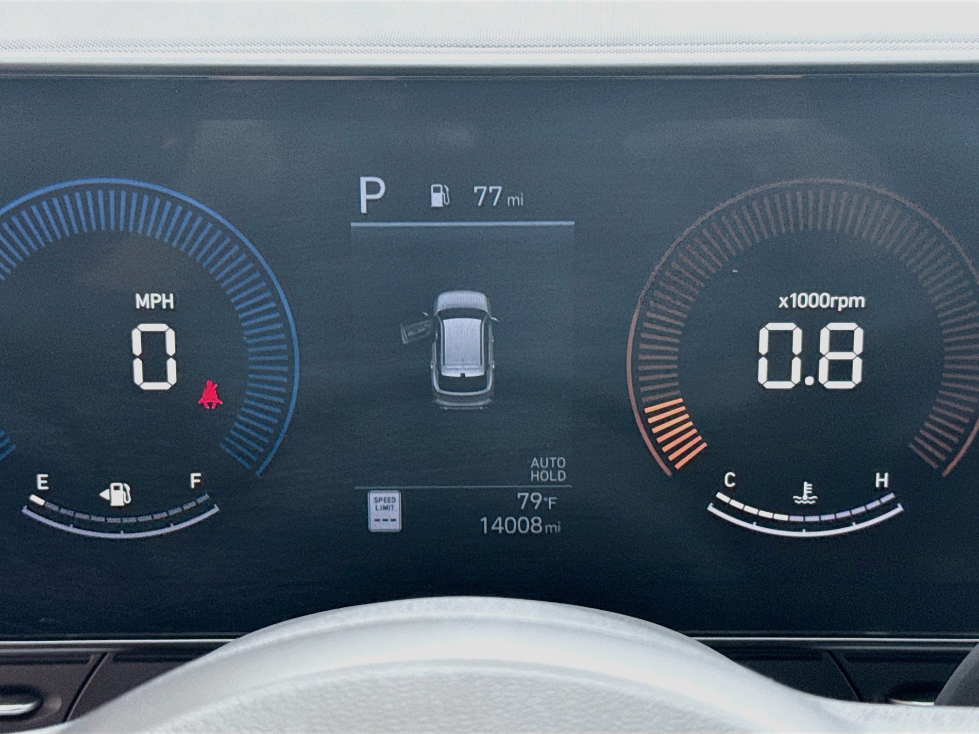 Used 2024 Denim Blue Pearl Hyundai SEL image 9