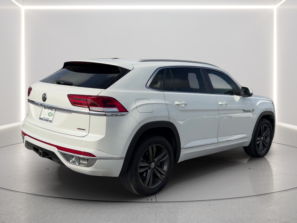 Used 2022 White Volkswagen 3.6L V6 SEL R-Line image 5