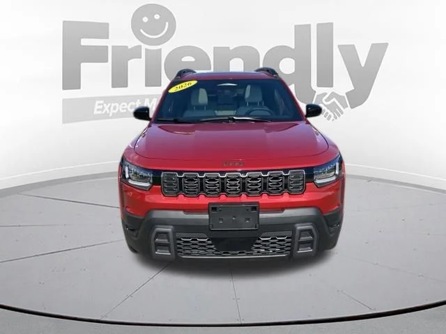 New 2026 Red Hot Pearl-Coat Exterior Paint Jeep Limited image 8