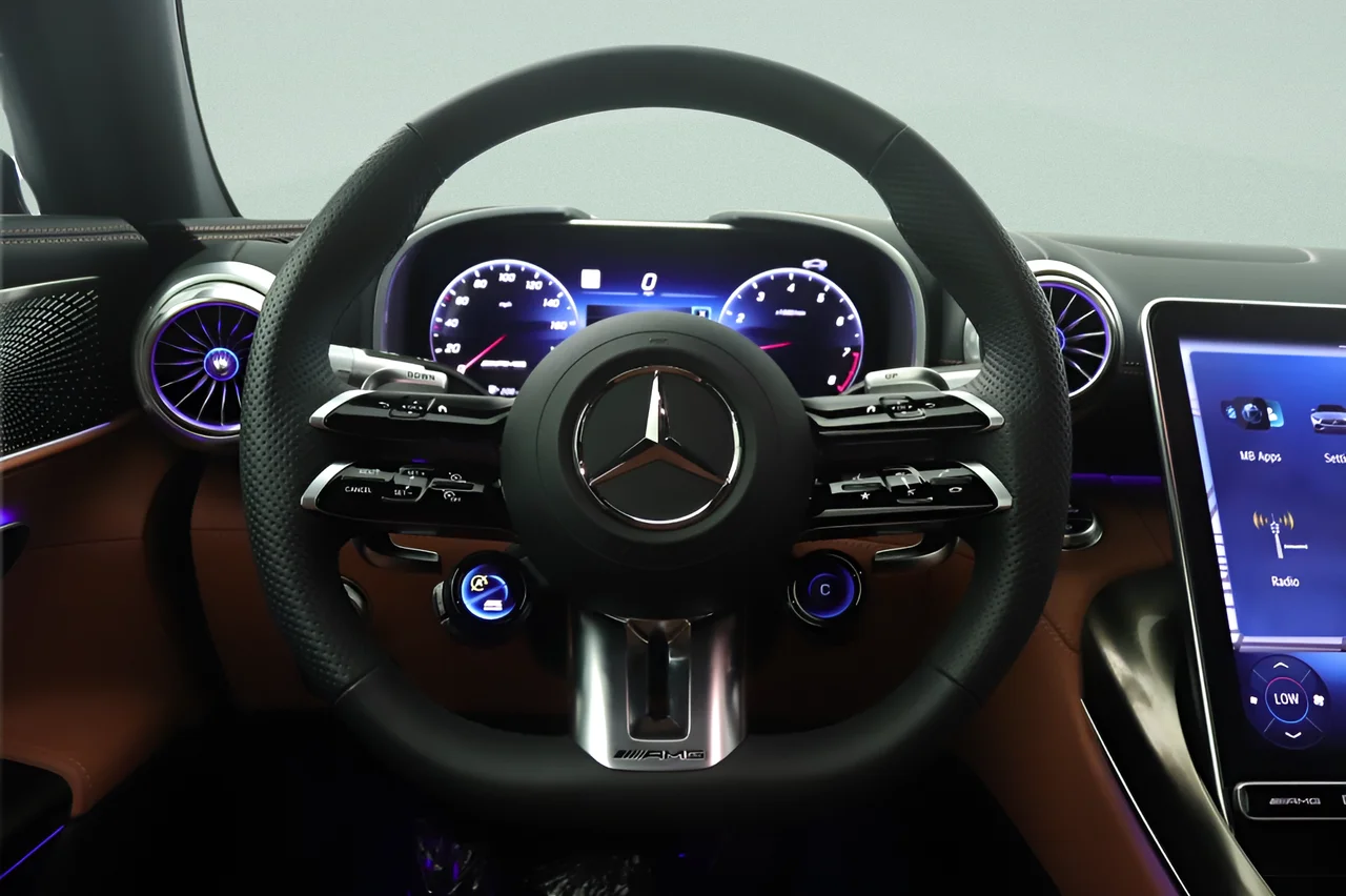 Used 2025 Black Mercedes-Benz SL 43 AMG® Touring Line image 8