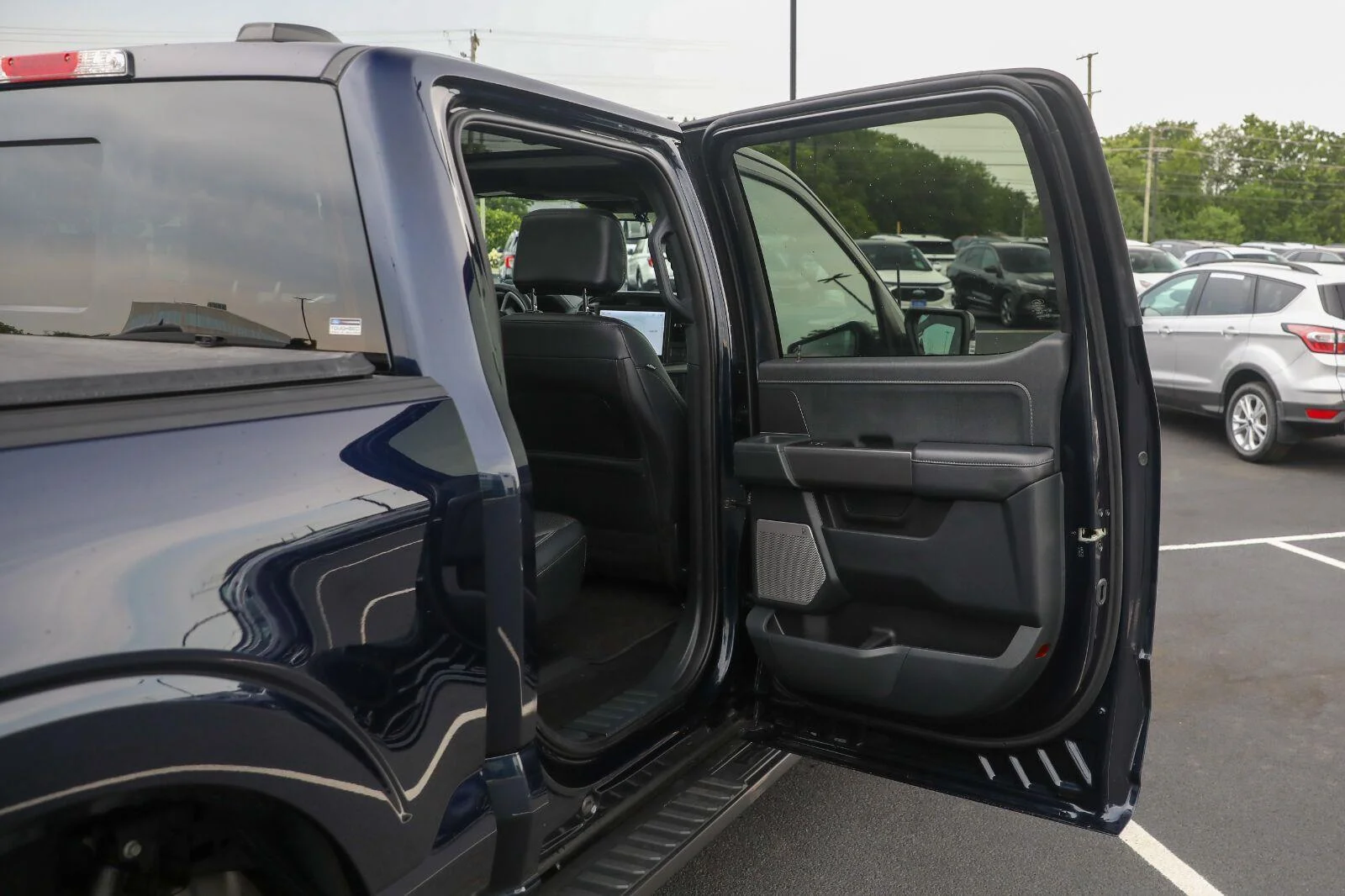 Certified Used 2025 Antimatter Blue Ford LARIAT image 34