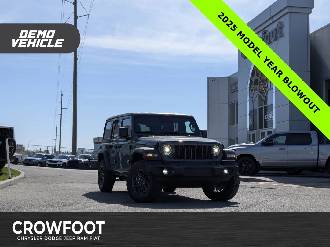 New 2025 Dark blue Jeep Sport S - - 4x4 - LED Headlamps - 12.3- Inch Display - A/T Tires - Convenience Group & More! image 1
