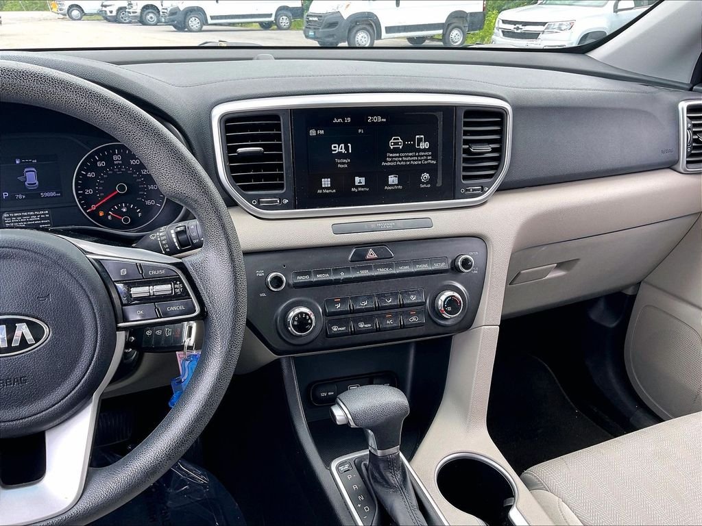 Used 2020 Black Cherry Pearl Kia LX image 17