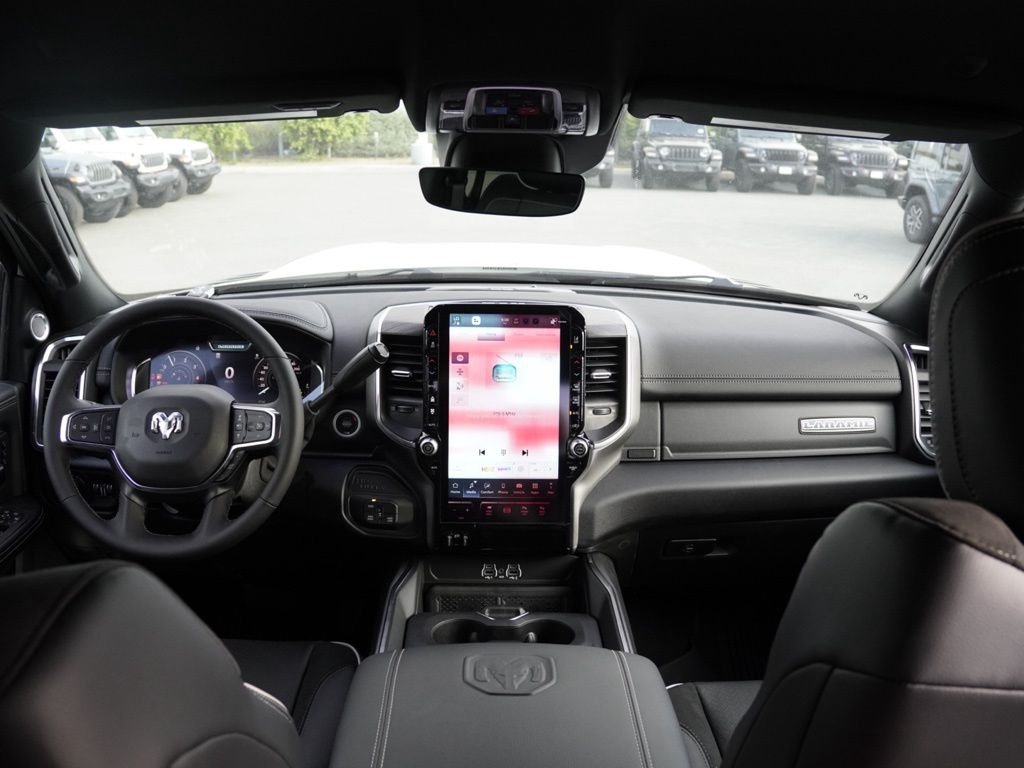 New 2026 Bright White Clear-Coat Exterior Paint RAM Laramie image 24