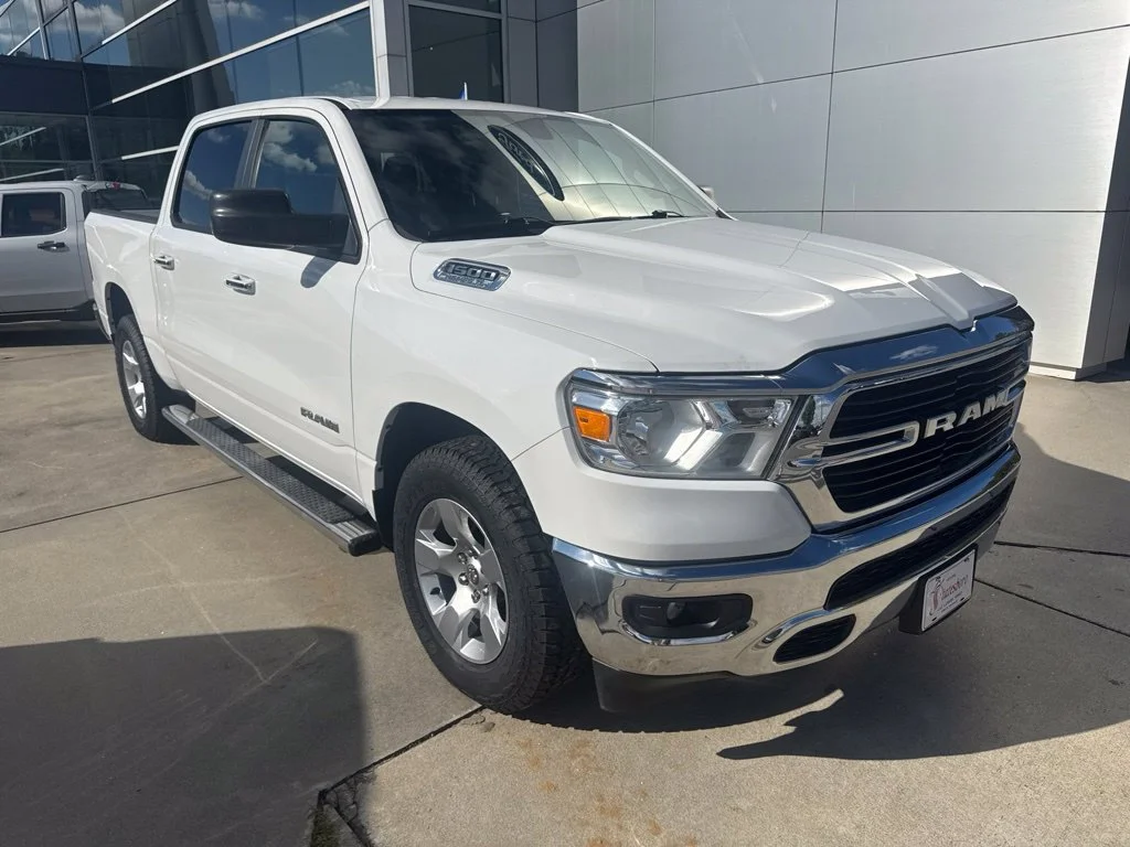 Certified Used 2019 Bright White Clearcoat Ram Big Horn/Lone Star image 1