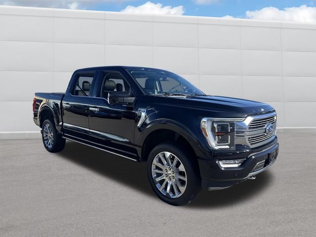 Used 2022 Agate Black Metallic Ford Limited image 11