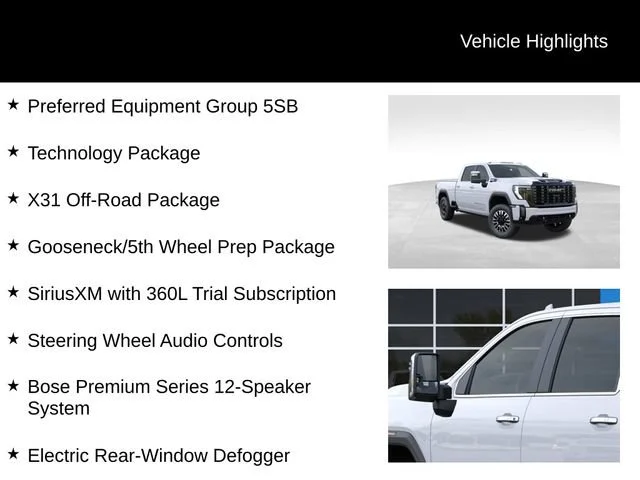 New 2026 Glacier White Tricoat GMC Denali Ultimate image 8