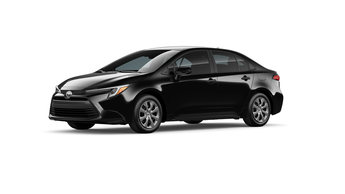 New 2026 Midnight Black Metallic Toyota Hybrid LE image 24