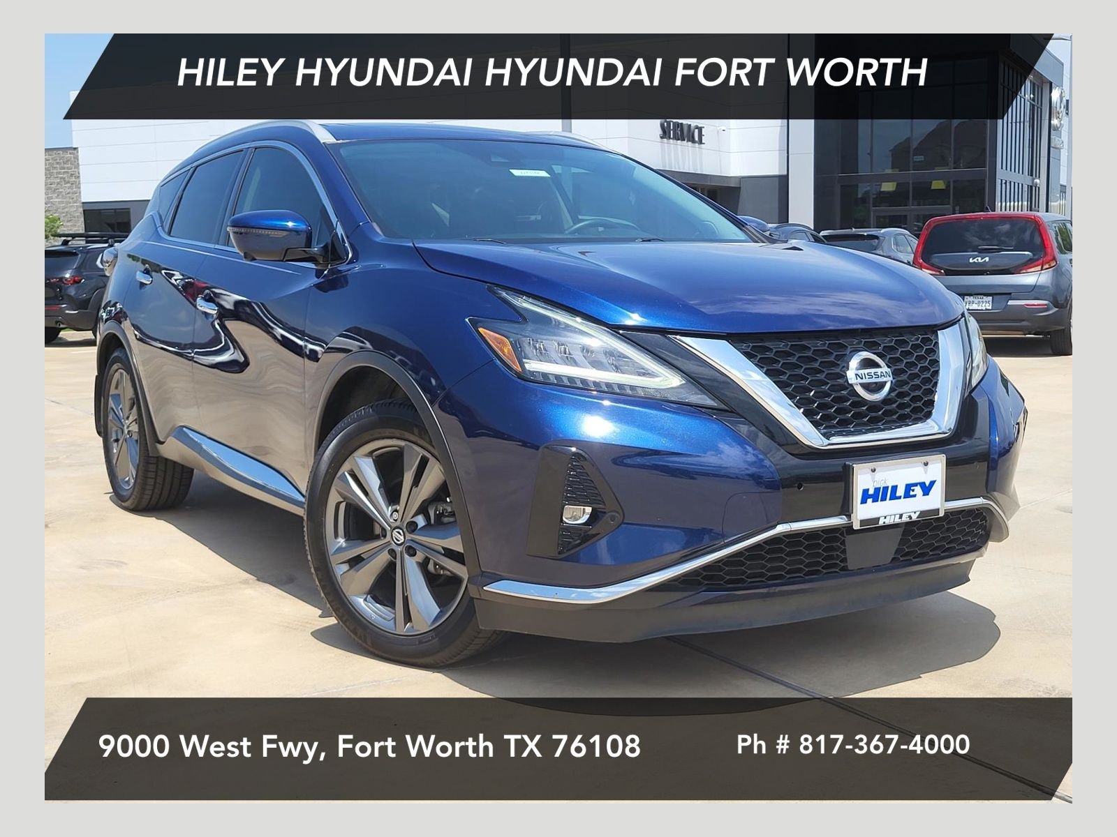 Used 2020 Deep Blue Pearl Nissan Platinum image 1