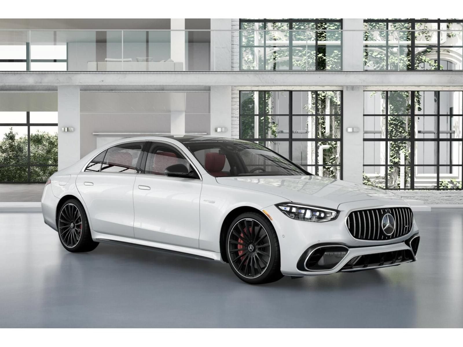 New 2026 MANUFAKTUR Moonlight White Metallic Mercedes-Benz S 63 E AMG® image 57