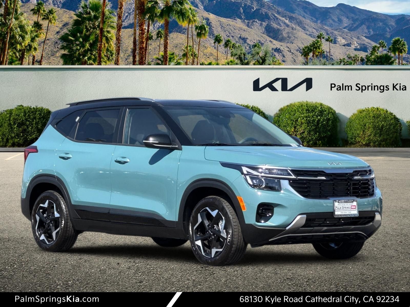 New 2026 Pluton Blue / Black Roof Kia S image 1