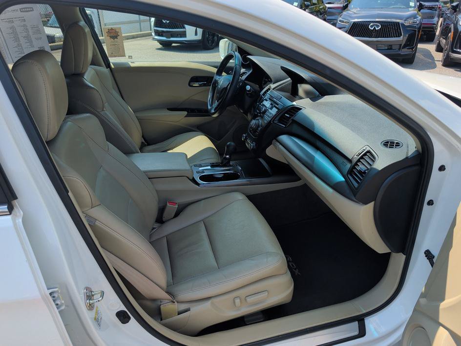Used 2015 White Acura Tech Pkg image 12