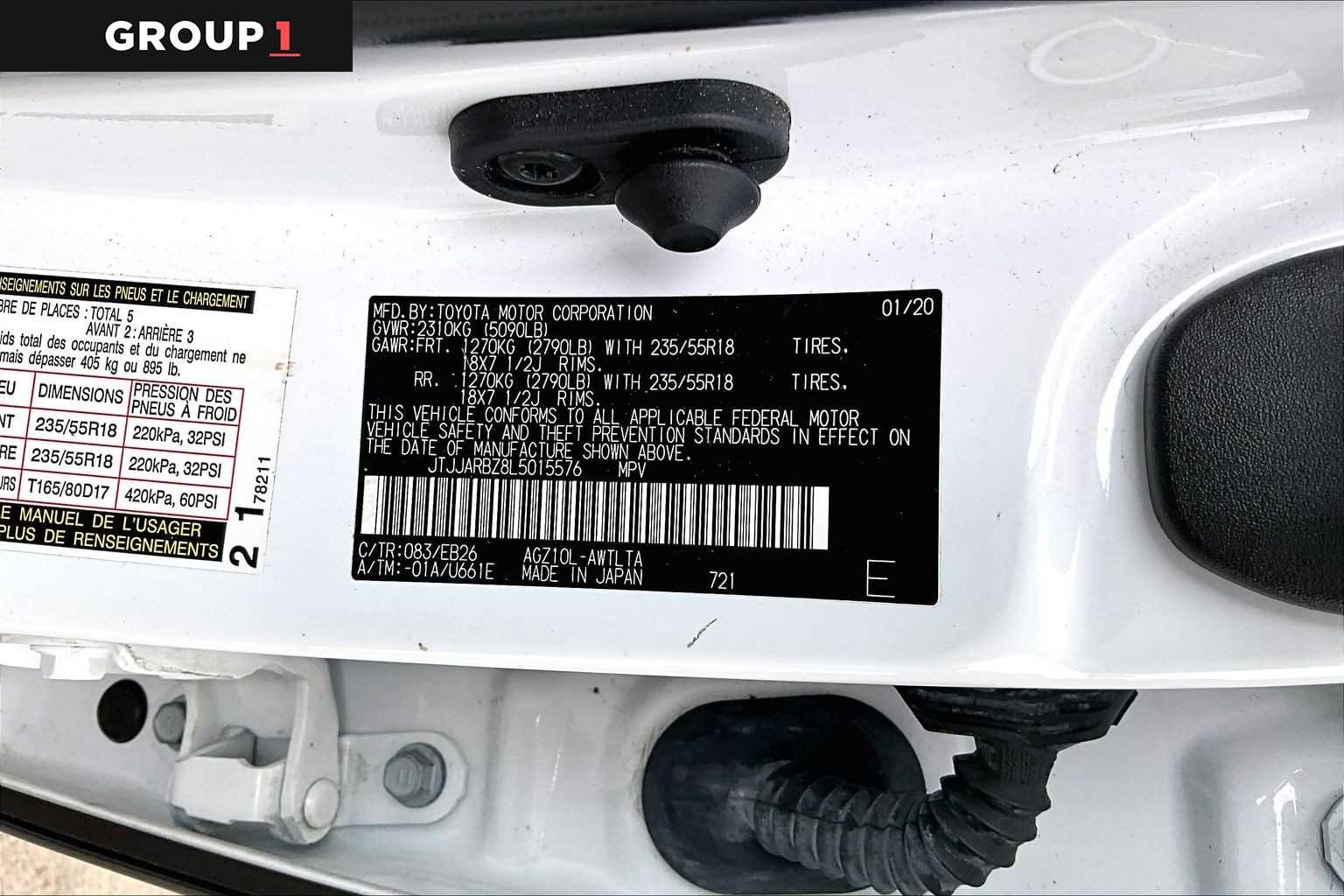 Used 2020 Ultra White Lexus F SPORT image 35