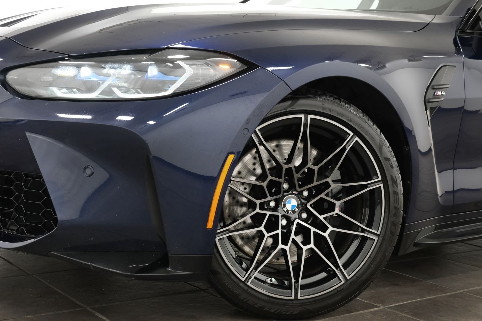 Used 2024 Tanzanite Blue II Metallic BMW Base image 2