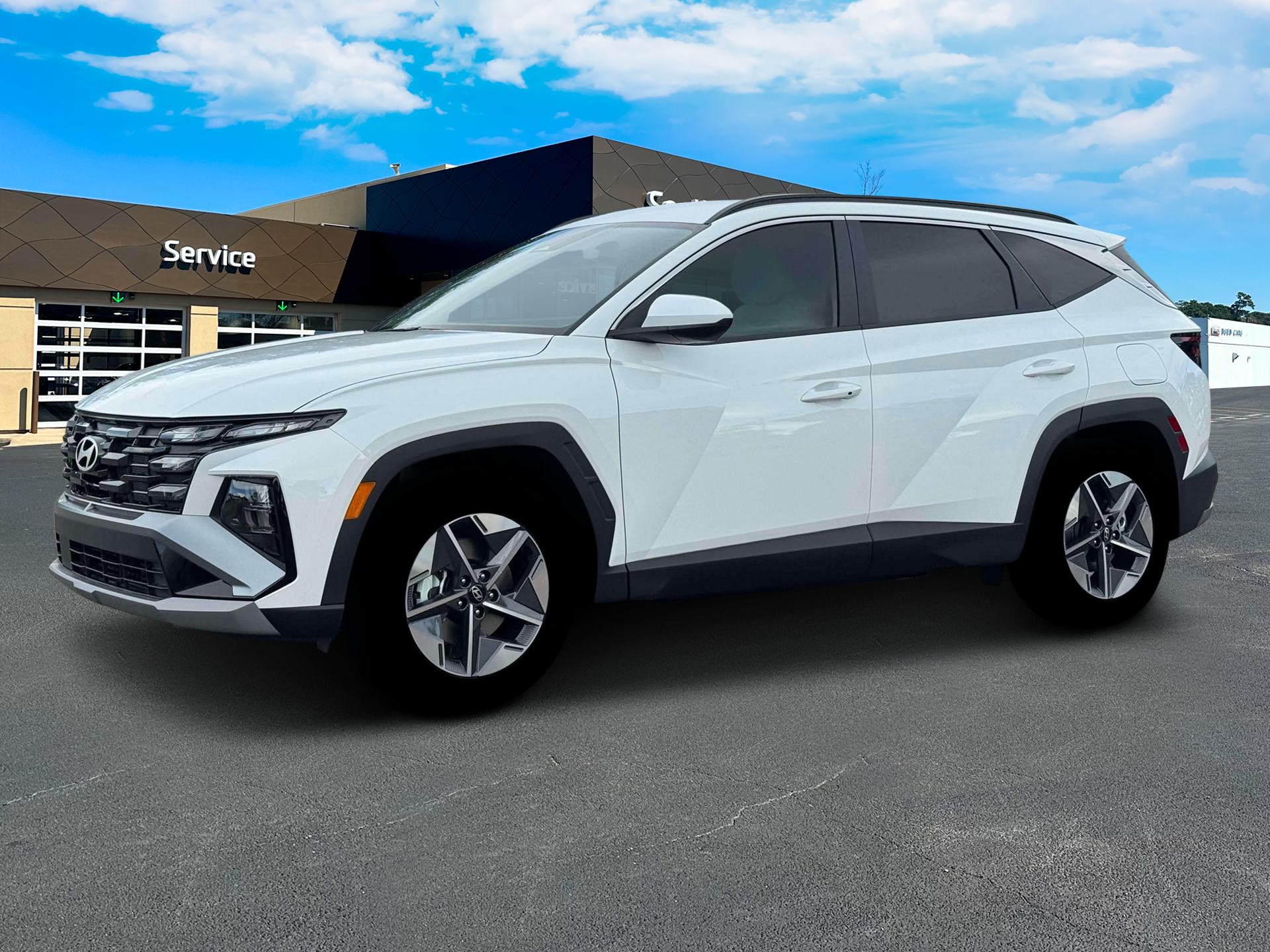 New 2026 White Hyundai SEL FWD image 2