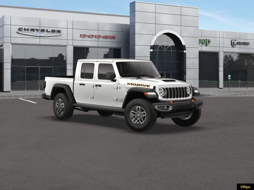 New 2026 Bright White Clear-Coat Exterior Paint Jeep Mojave image 11