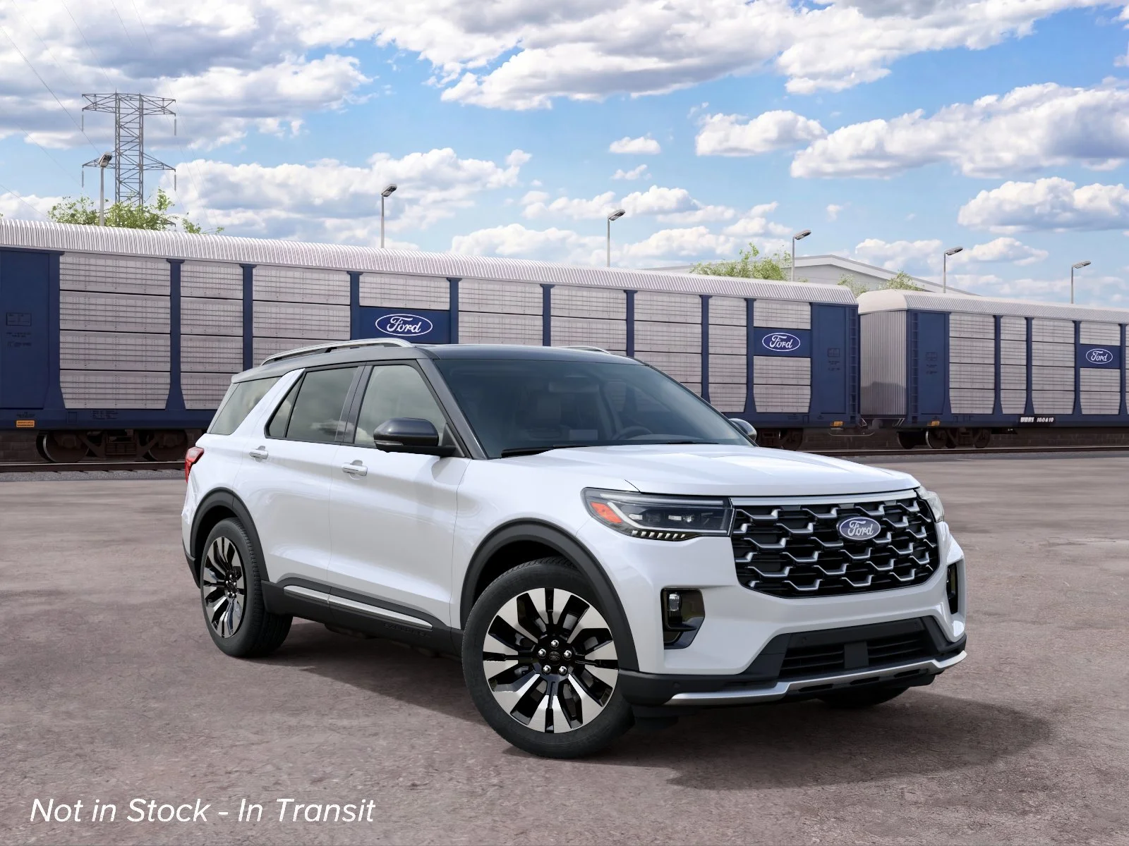 New 2027 Star White Metallic Tri-Coat Ford Platinum™ image 4