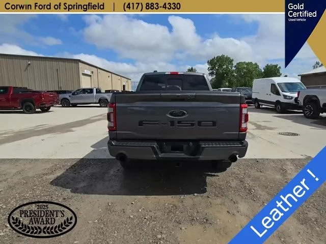 Used 2023 Carbonized Gray Metallic Ford Lariat image 5