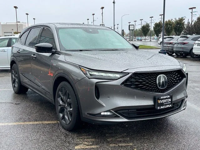 Certified Used 2023 Liquid Carbon Metallic Acura SH-AWD with A-Spec Package image 35