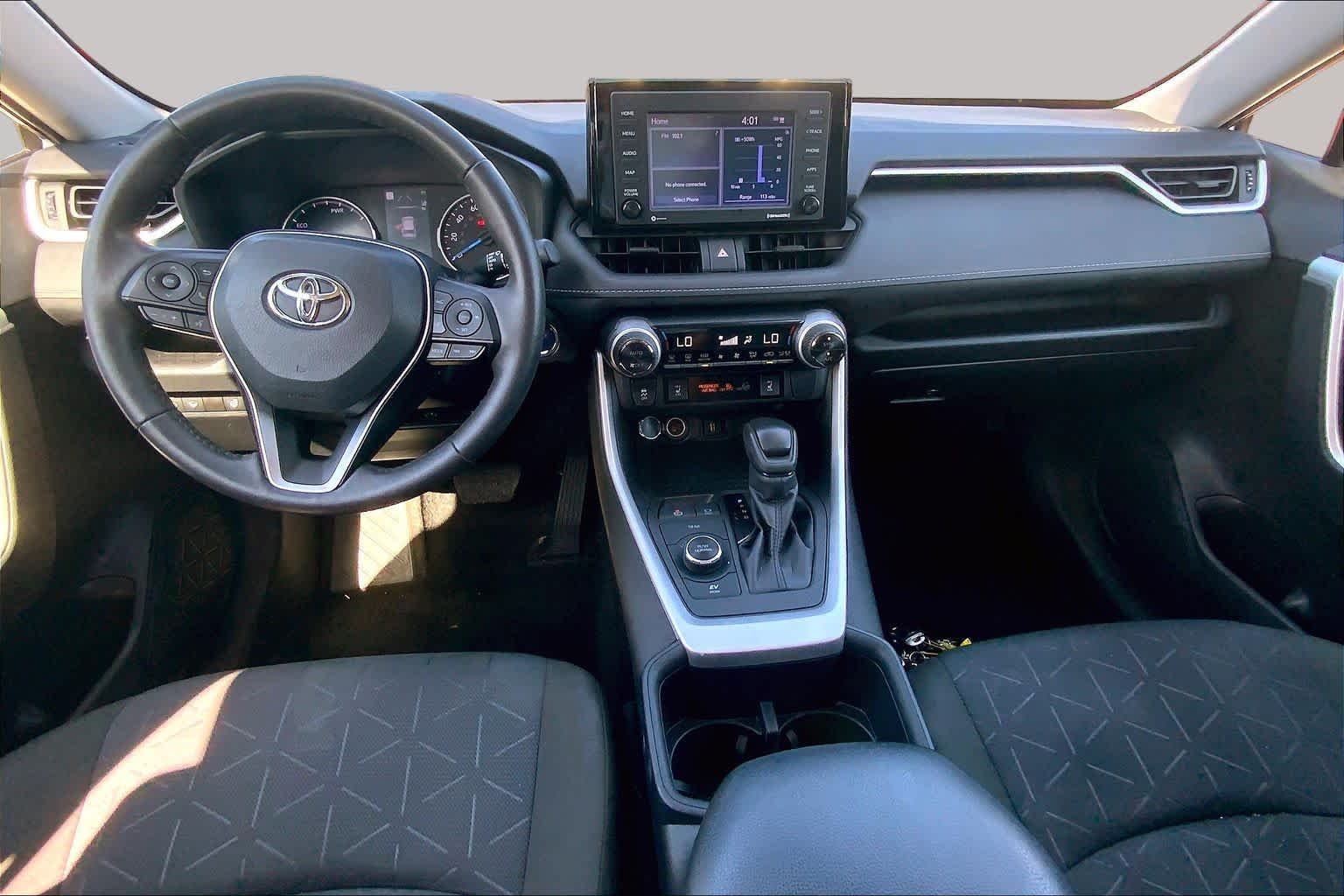 Used 2022 Silver Sky Metallic Toyota Hybrid XLE image 14