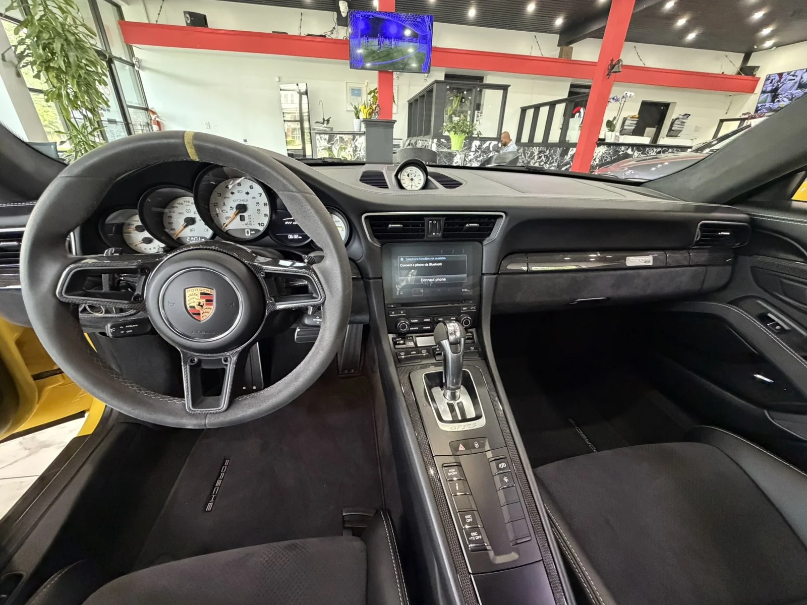 Used 2019 Racing Yellow Porsche GT3 RS Weissach Edition w/ Navi & rearCam image 19
