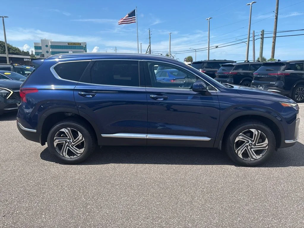 Certified Used 2022 Blue Hyundai SEL image 7