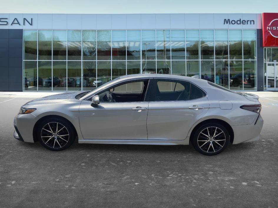 Used 2023 Celestial Silver Metallic Toyota SE image 7