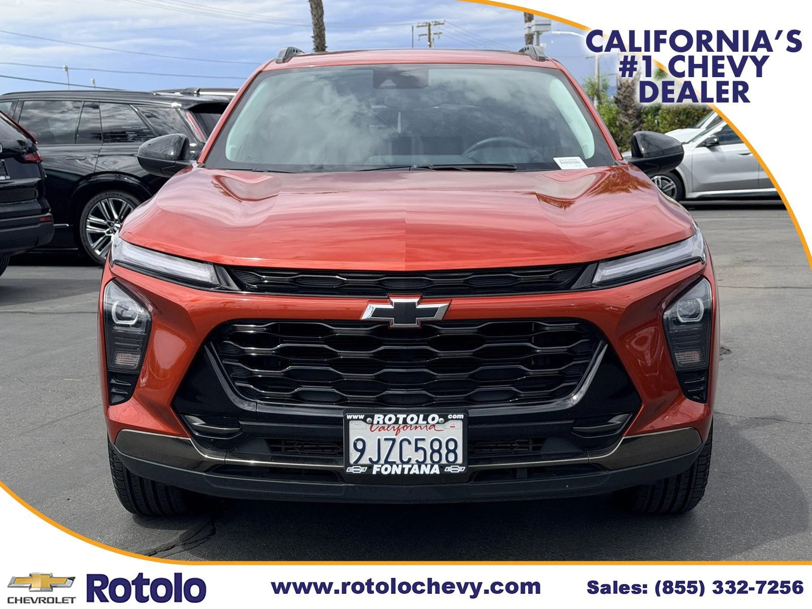 Used 2024 Cayenne Orange Metallic Chevrolet ACTIV image 2