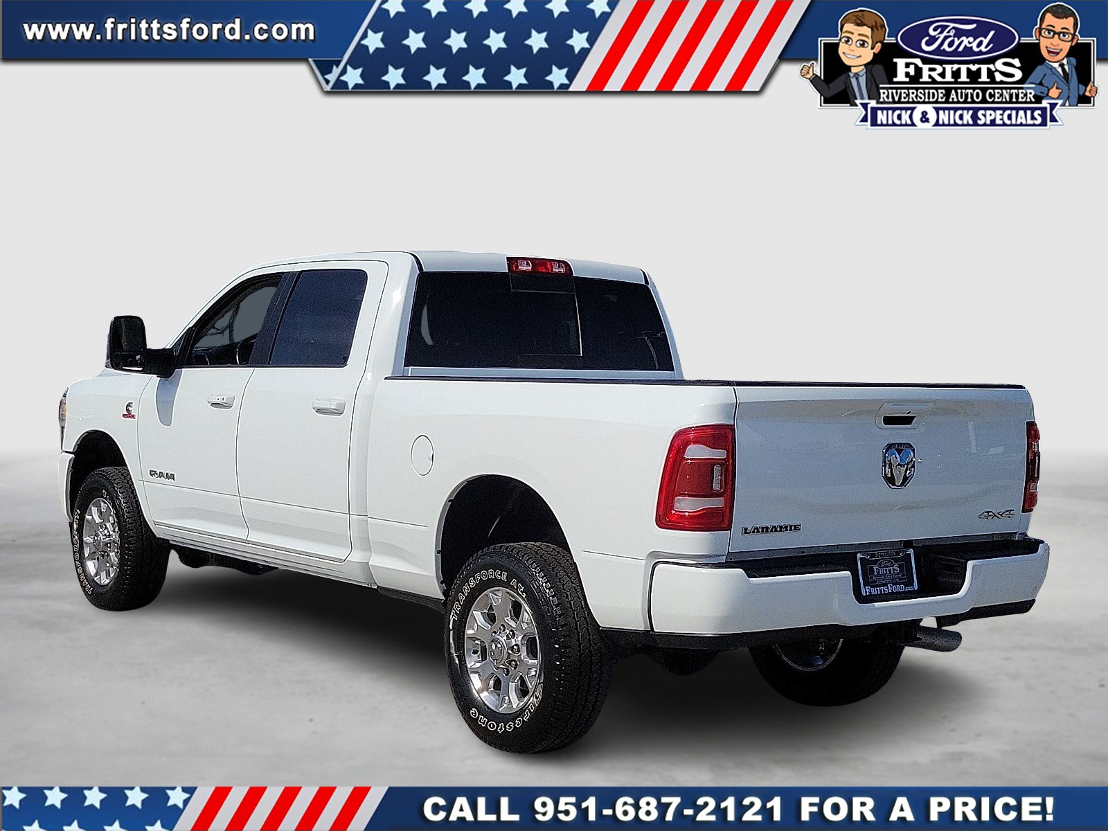Certified Used 2024 Bright White Clearcoat Ram Laramie Crew Cab 4x4 6'4
