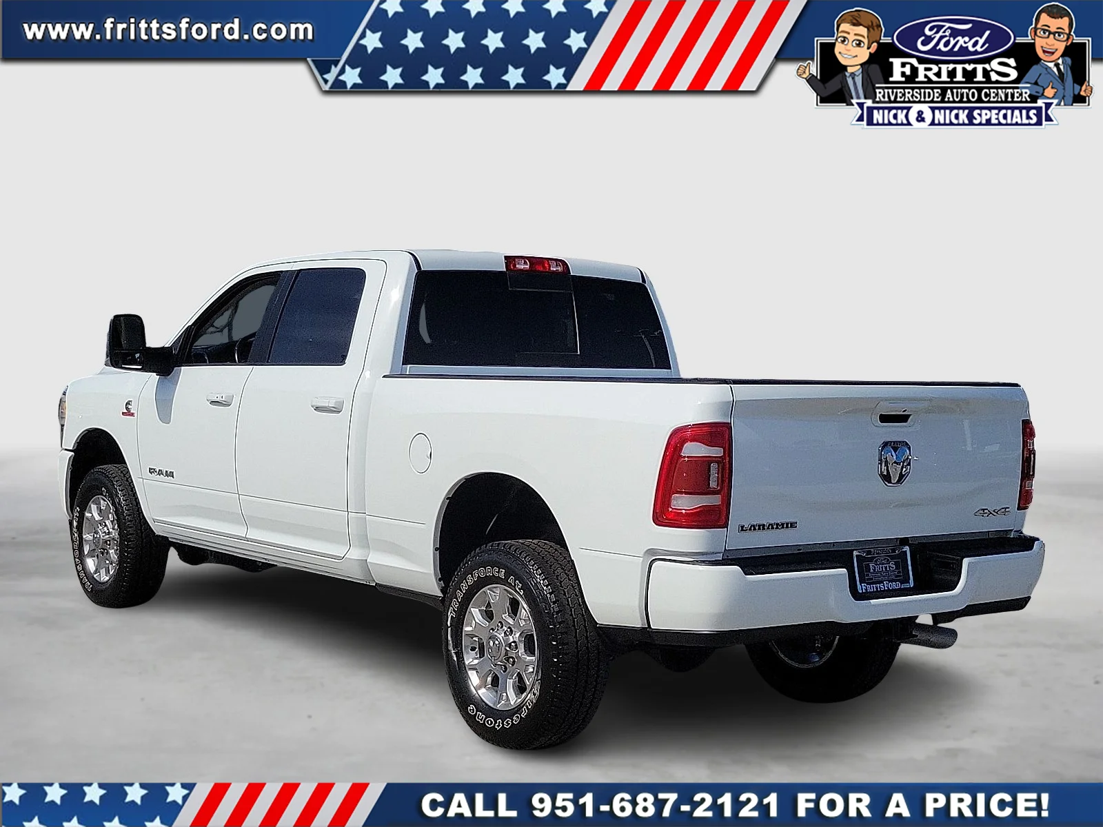 Certified Used 2024 Bright White Clearcoat Ram Laramie Crew Cab 4x4 6'4