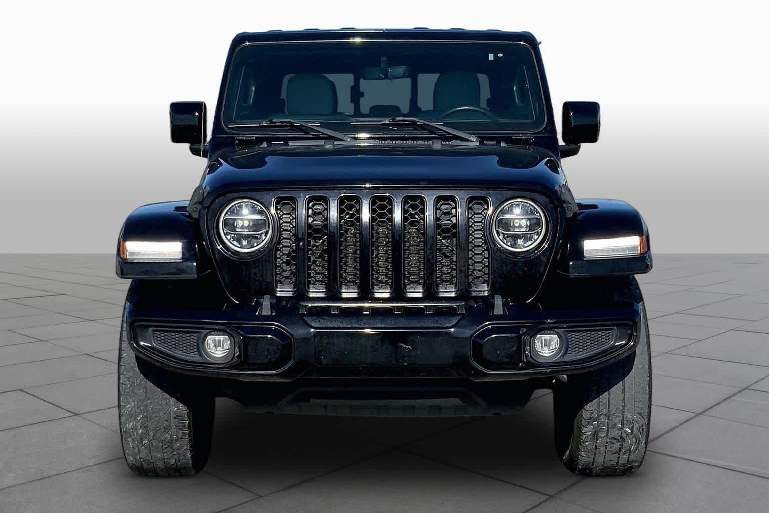 Used 2022 Black Clear Coat Jeep High Altitude image 4
