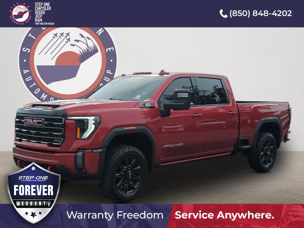 Used 2024 Red GMC AT4 image 2