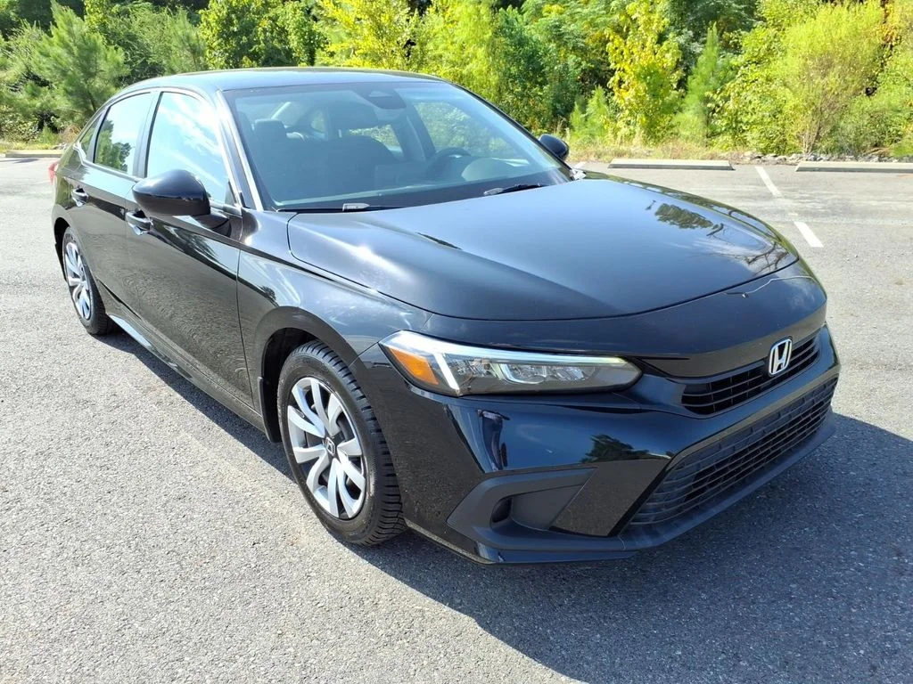 Used 2024 Crystal Black Pearl Honda LX image 1