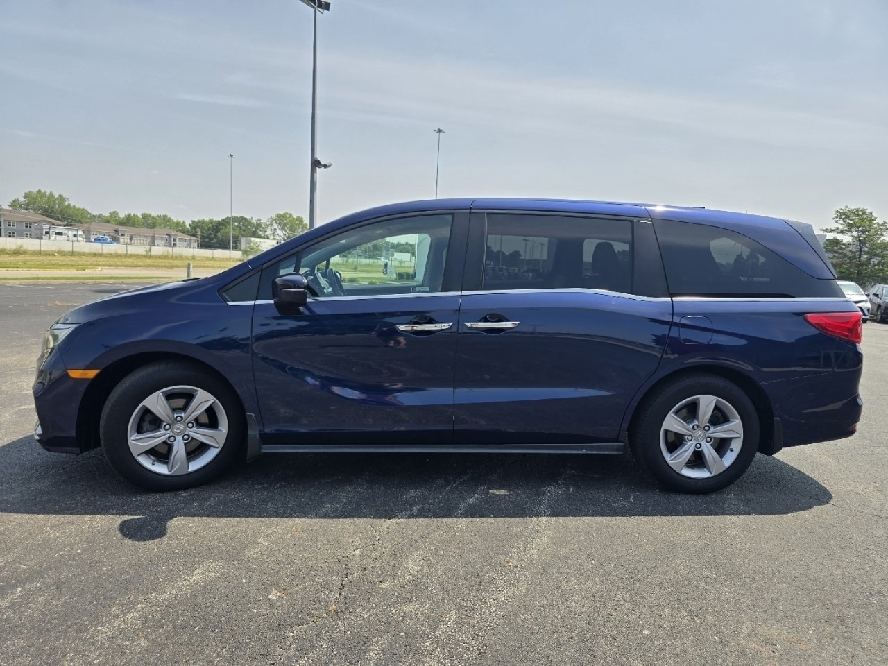 Used 2020 Blue Honda EX-L image 12