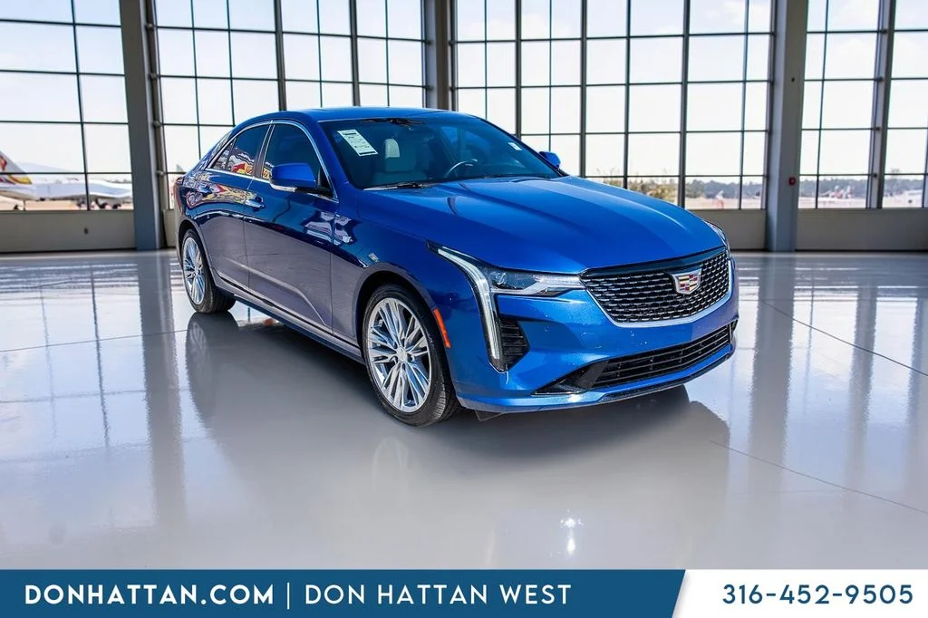 Used 2023 Blue Cadillac Premium Luxury image 42