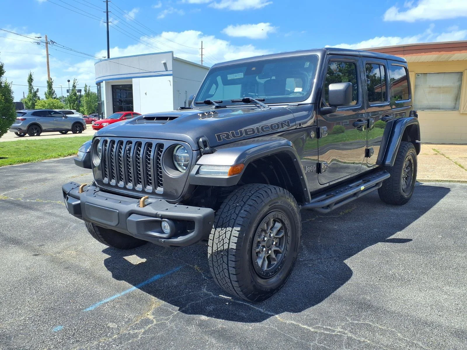 Used 2022 Granite Crystal Metallic Clearcoat Jeep Unlimited Rubicon 392 image 32