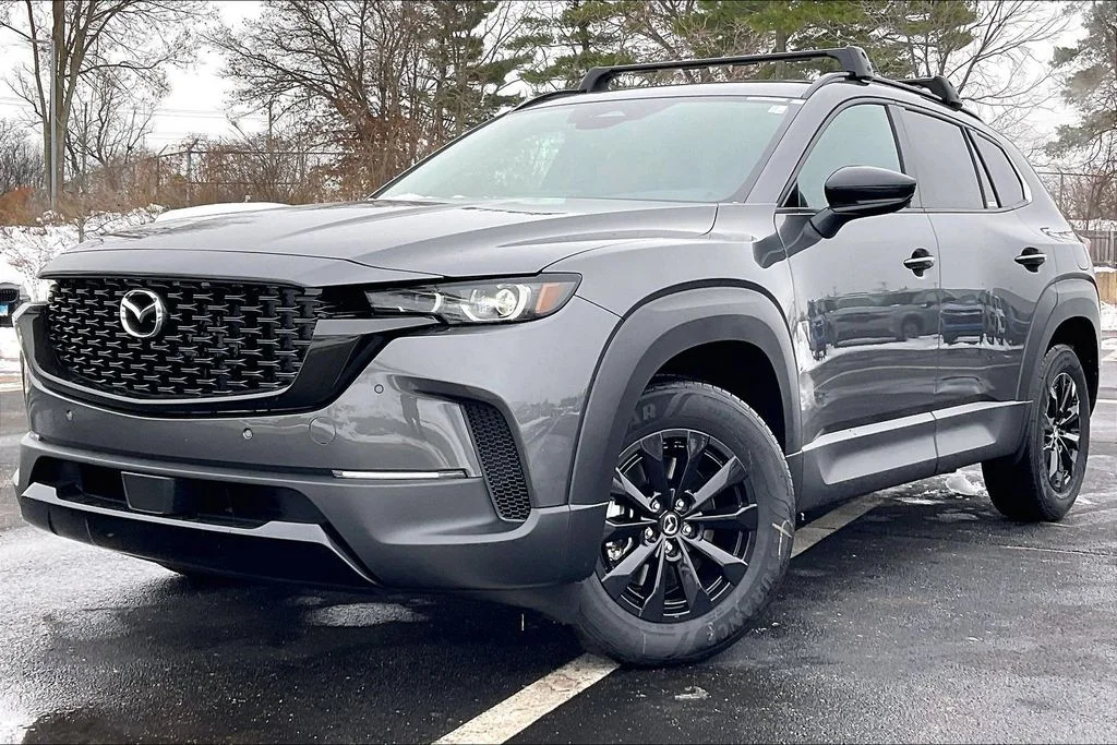 New 2026 Machine Gray Metallic Mazda Premium AWD image 2