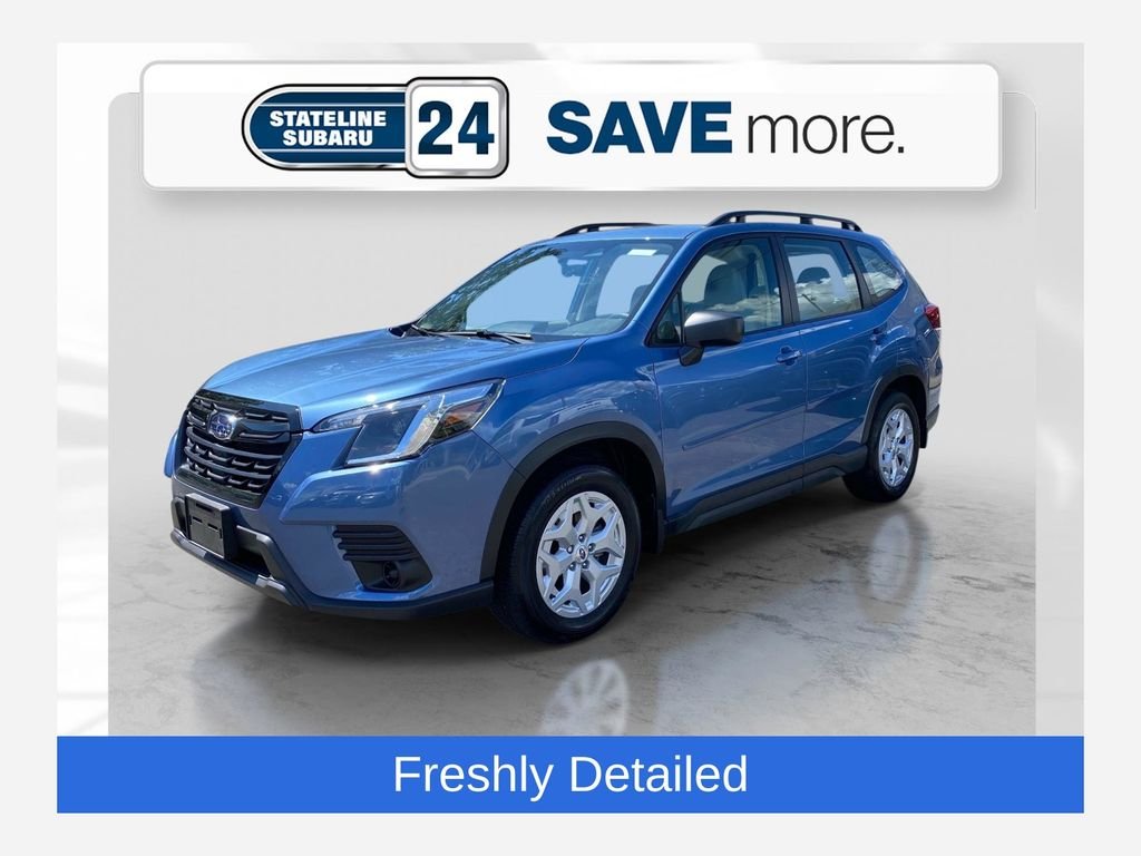 Used 2024 Blue Subaru Base image 1