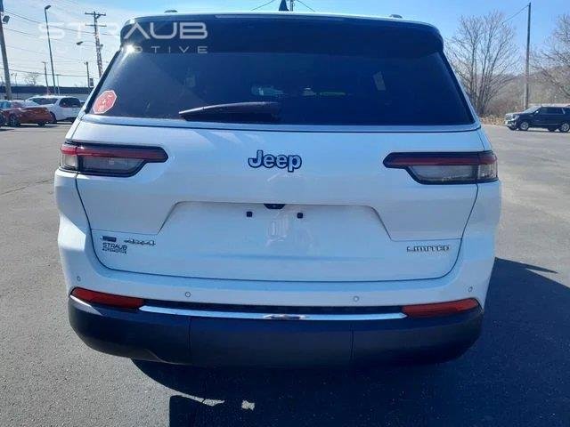 Used 2021 Bright White Clearcoat Jeep Limited image 6