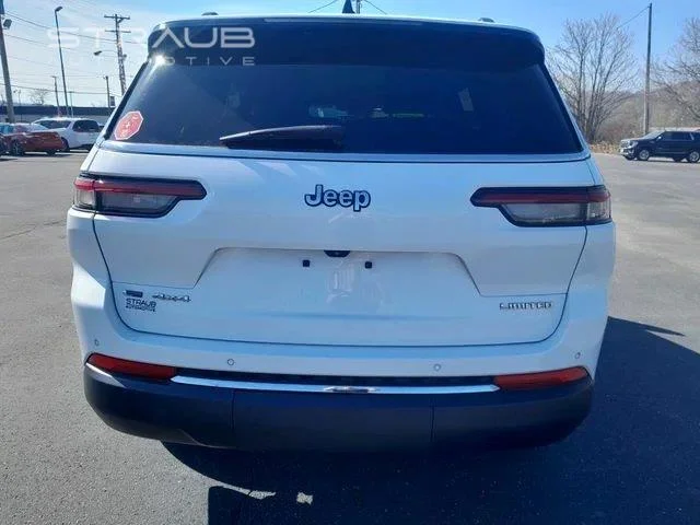 Used 2021 Bright White Clearcoat Jeep Limited image 6