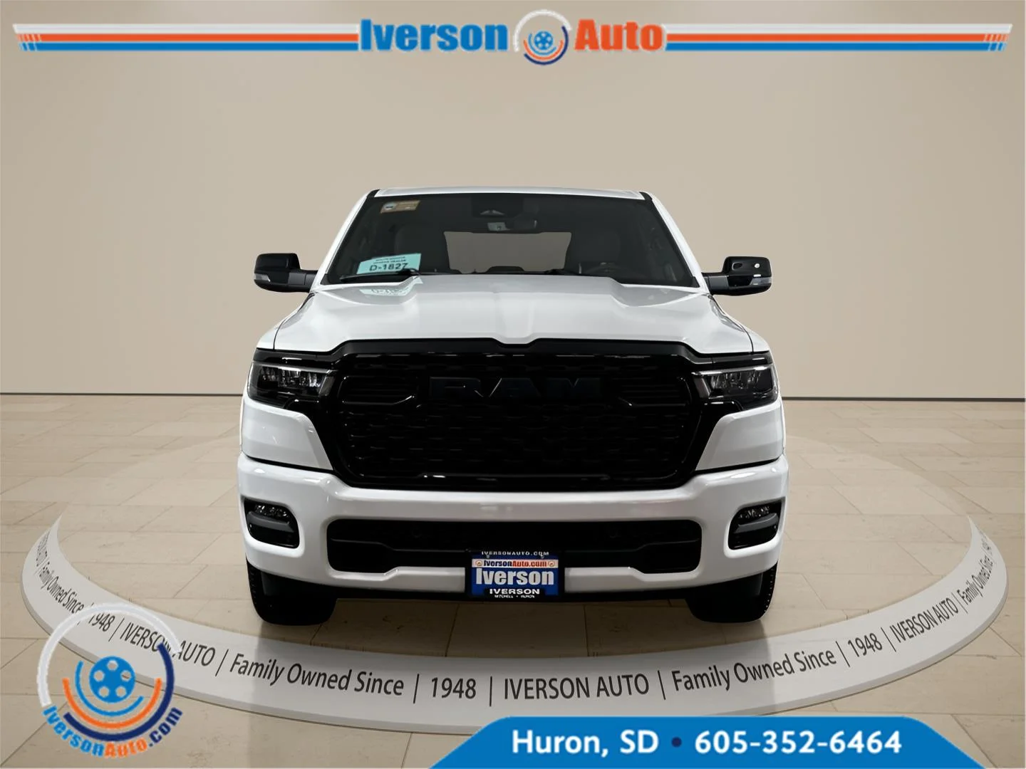 New 2026 Bright White Clear-Coat Exterior Paint RAM Big Horn image 2