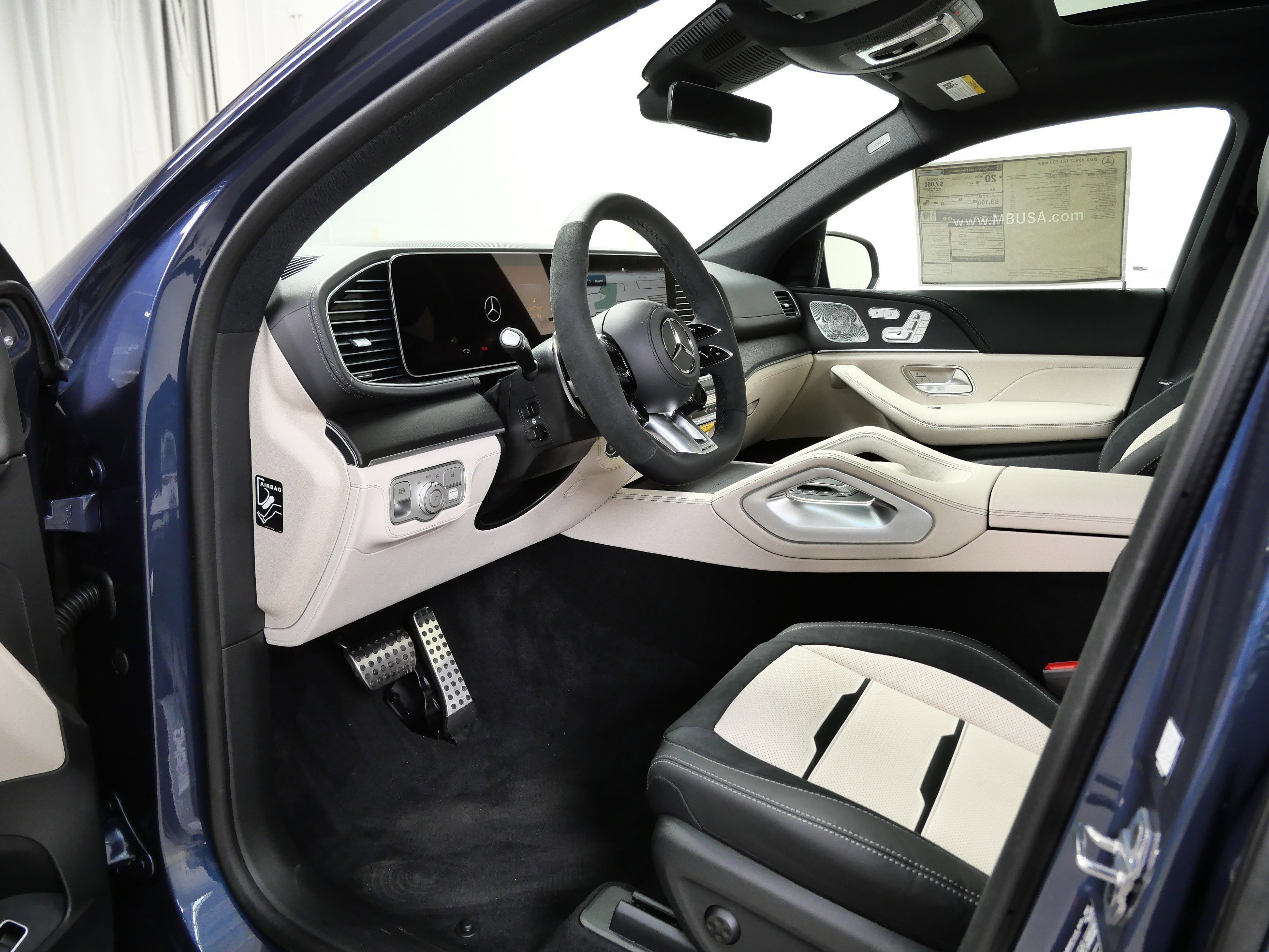New 2026 Twilight Blue Metallic Mercedes-Benz AMG® GLE 53 4MATIC+ Coupe image 7