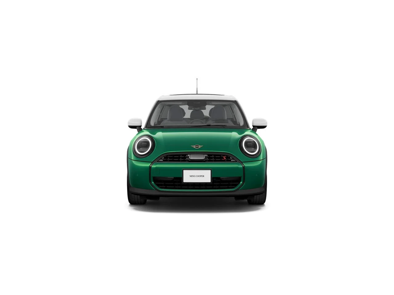 New 2027 British Racing Green IV Metallic MINI SIGNATURE PLUS image 2