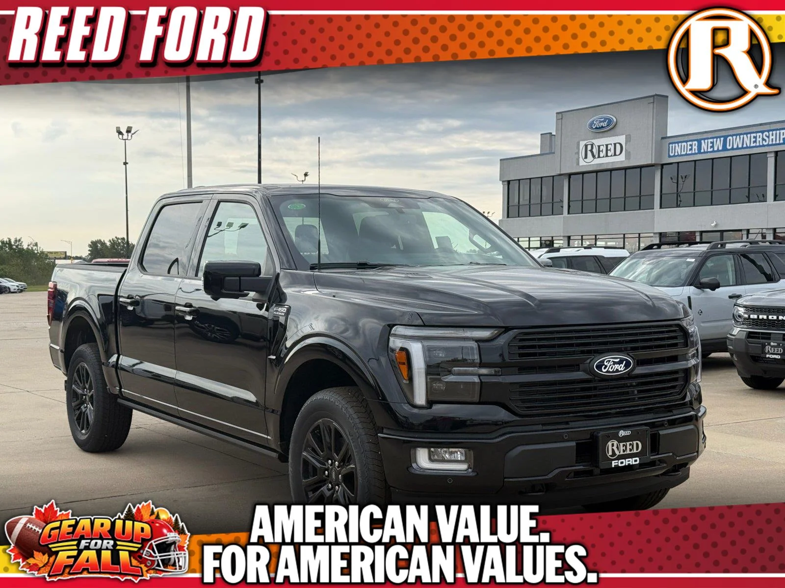 New 2026 Agate Black Metallic Ford Platinum® image 1