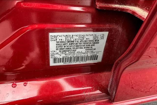 Used 2023 Red Nissan SV image 18