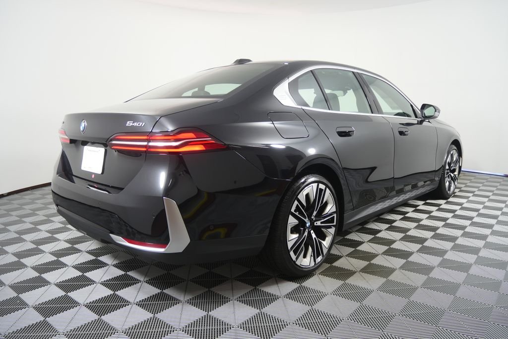 Certified Used 2026 Black Sapphire Metallic BMW 540i xDrive image 5