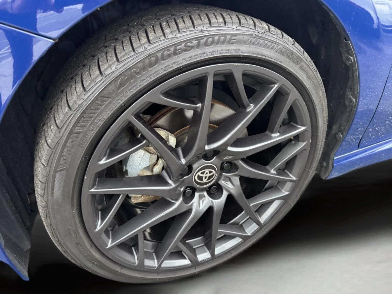 Used 2025 Reservoir Blue Toyota XSE image 34
