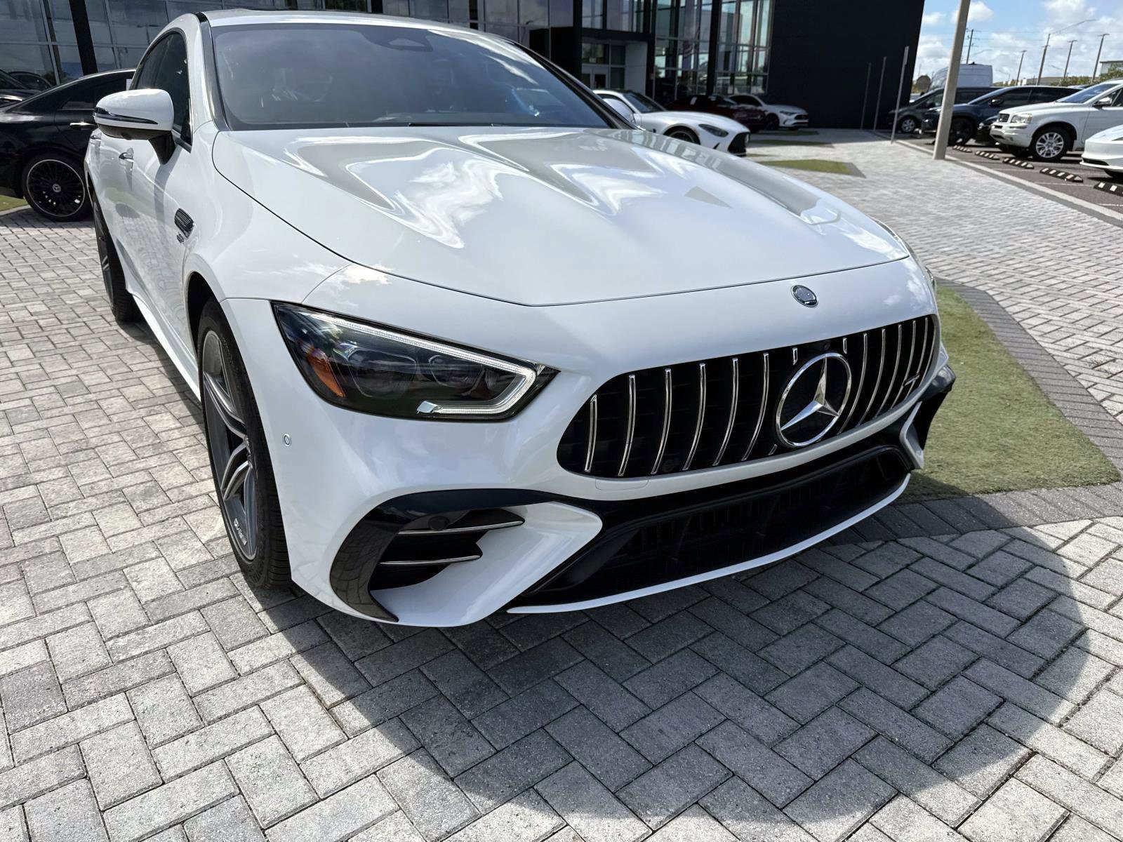 New 2026 Polar White Mercedes-Benz 43 4-Door Coupe image 7